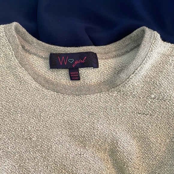 Navy and Gray Dress - Picture 5 of 7